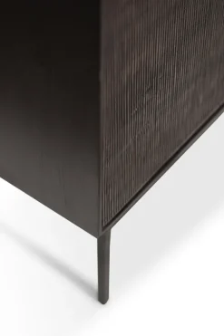 Ethnicraft Teak Grooves Sideboard - 4 Doors