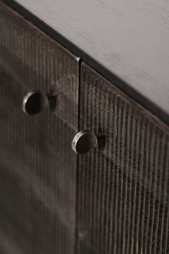 Ethnicraft Teak Grooves Storage Cupboard - 2 Doors