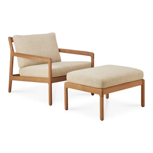 Ethnicraft Teak Jack Outdoor Foot Stool