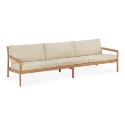 Ethnicraft Teak Jack Outdoor 3 Seater Sofa