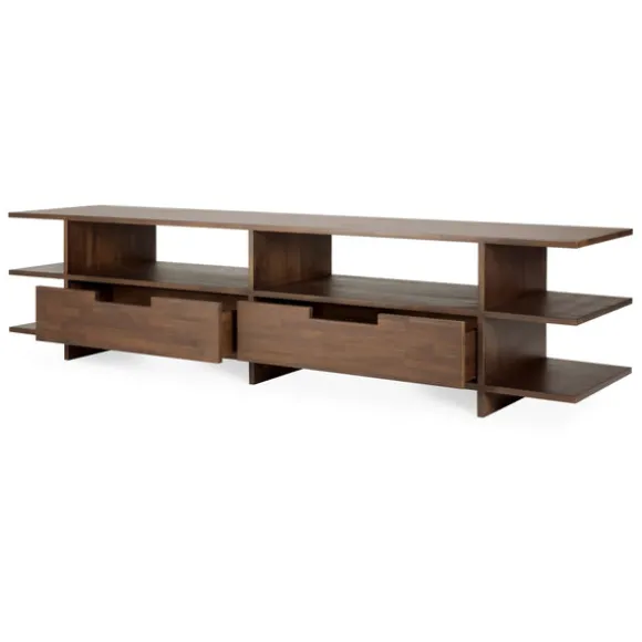 Ethnicraft Teak Kabuki TV Cupboard - 2 Drawers
