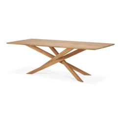Ethnicraft Teak Mikado Outdoor Dining Table
