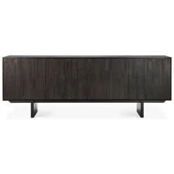 Ethnicraft Teak Mosaic 4 Door Sideboard
