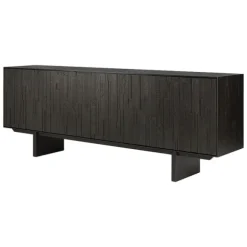 Ethnicraft Teak Mosaic 4 Door Sideboard