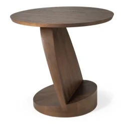 Ethnicraft Teak Oblic Side Table