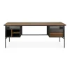 Ethnicraft Teak Oscar Desk - 2 Drawer