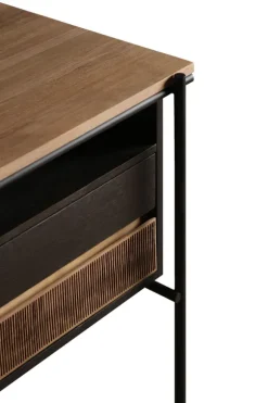 Ethnicraft Teak Oscar Desk - 2 Drawer