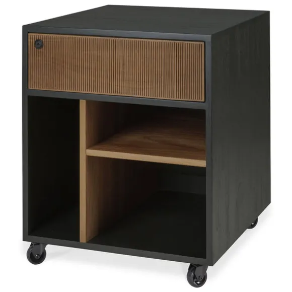 Ethnicraft Teak Oscar Drawer Unit with Keylock - 1 Drawer
