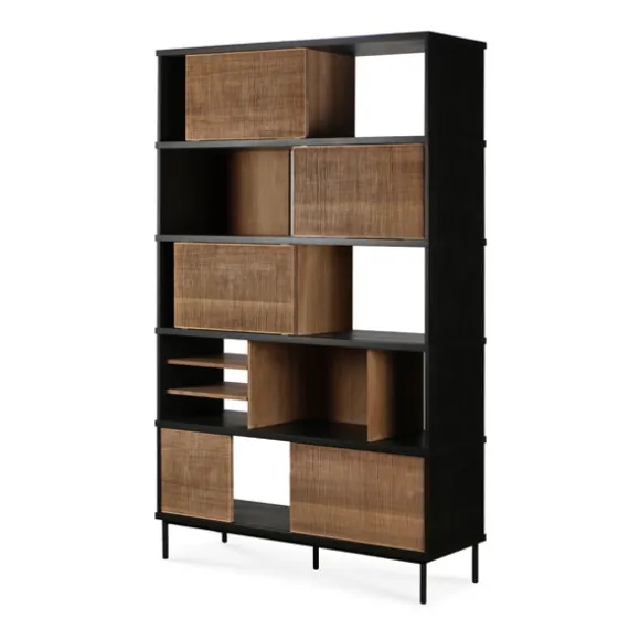 Ethnicraft Teak Oscar Rack - 5 Sliding Doors