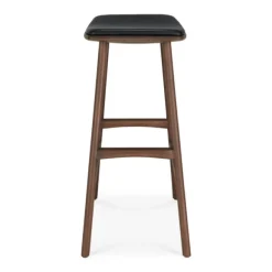 Ethnicraft Teak Osso Counter Stool - Leather