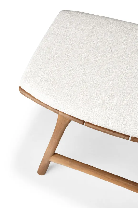 Ethnicraft Teak Osso Outdoor Stool - Fabric