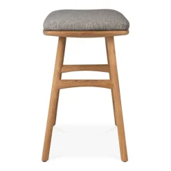 Ethnicraft Teak Osso Outdoor Stool - Fabric