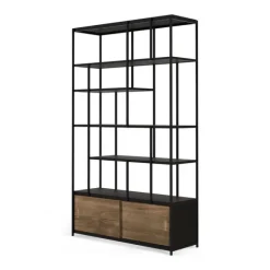 Ethnicraft Teak Studio Rack - 2 Sliding Doors