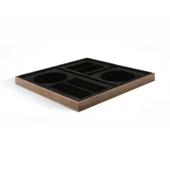 Ethnicraft Walnut Desk Organiser Set