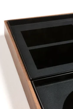 Ethnicraft Walnut Desk Organiser Set