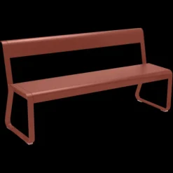 Fermob Bellevie Bench with Backrest