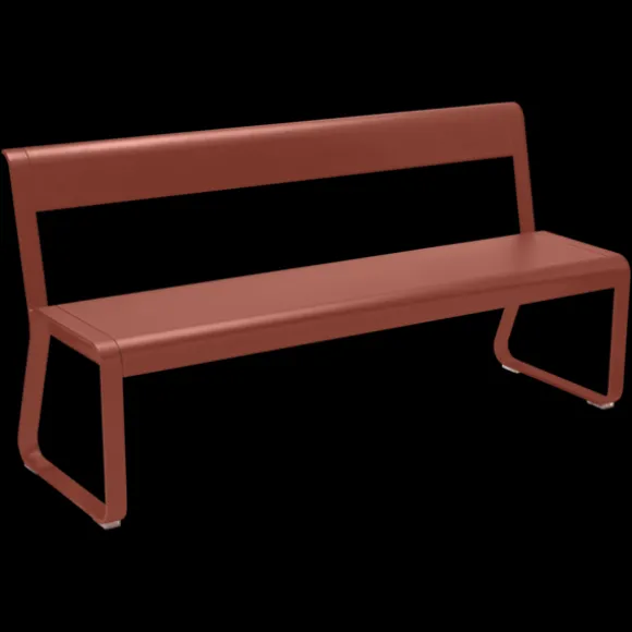 Fermob Bellevie Bench with Backrest