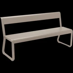 Fermob Bellevie Bench with Backrest