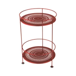 Fermob Guinguette Side Table Double Top