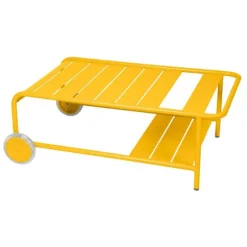 Fermob Luxembourg Low Table with Casters