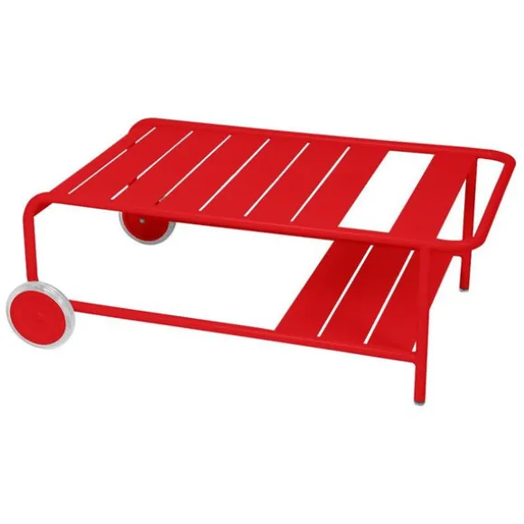 Fermob Luxembourg Low Table with Casters