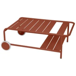 Fermob Luxembourg Low Table with Casters