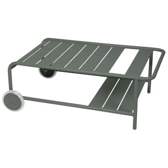 Fermob Luxembourg Low Table with Casters
