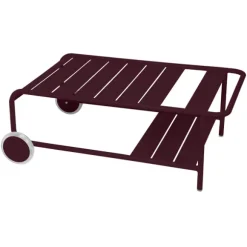 Fermob Luxembourg Low Table with Casters