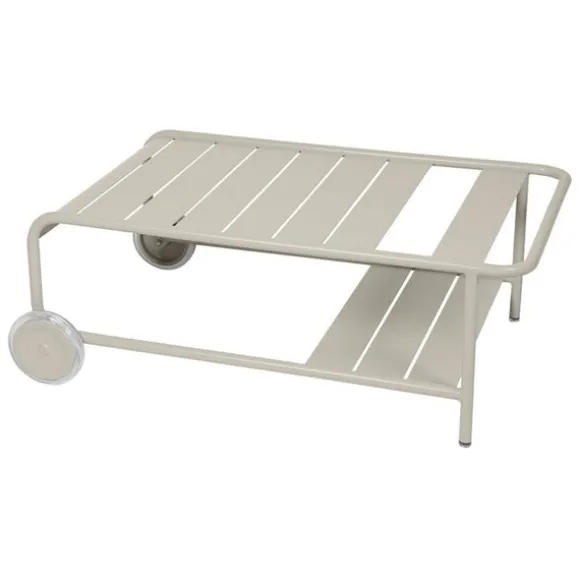Fermob Luxembourg Low Table with Casters