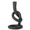Flikka Polyresin Candlestick - Black