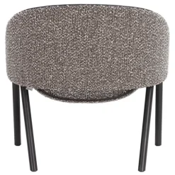 Folium Lounge Chair with Leather Piping