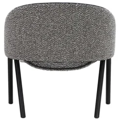 Folium Lounge Chair with Leather Piping