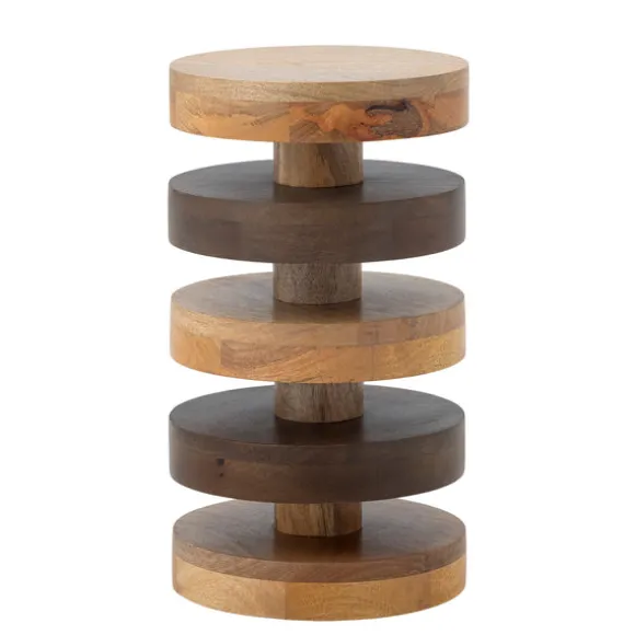 Franka Mango Side Table - Brown