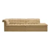 Furrow Open End Sofa
