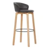 Glide Bar Stool with Backrest