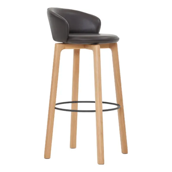 Glide Bar Stool with Backrest