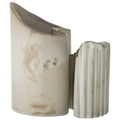 Henaj Stoneware Vase - Brown - Set of 2