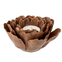Irisa Stoneware Votive - Brown