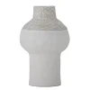 Iyore Stoneware Vase - White