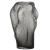 Khalid Glass Vase - Grey