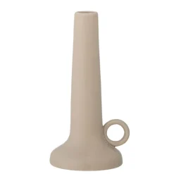 Kin Stoneware Candlestick - Nature