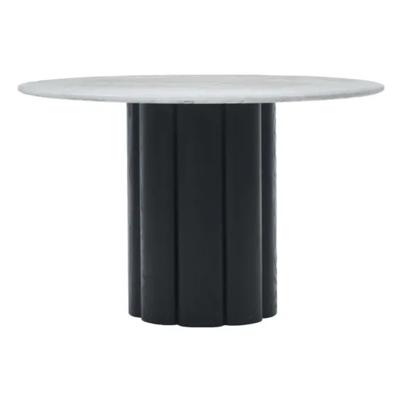Kora Marble Round Dining Table