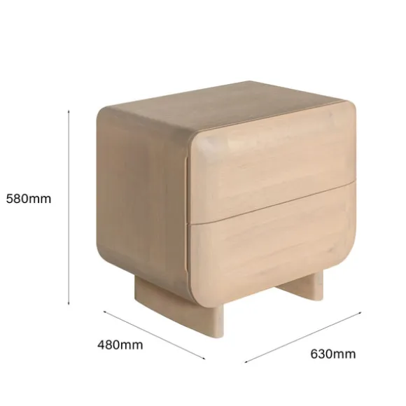 Lark Bedside Table