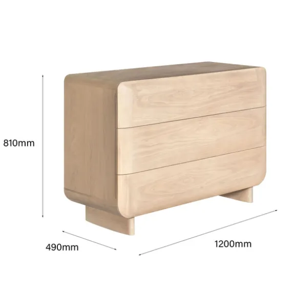 Lark Chest of 3 Drawers