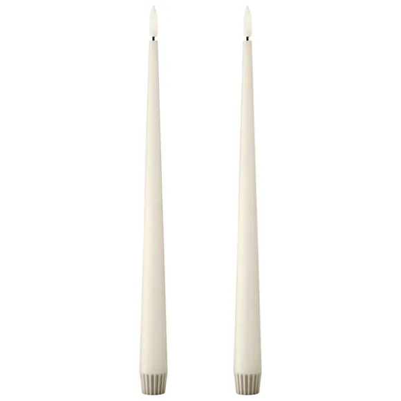 LED Taper Candle - Set of 2