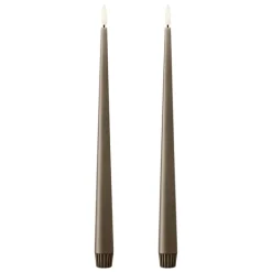 LED Taper Candle - Set of 2