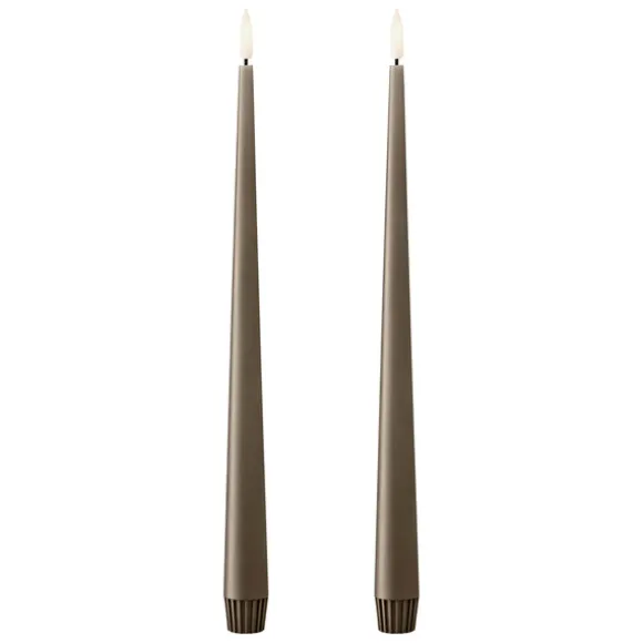 LED Taper Candle - Set of 2