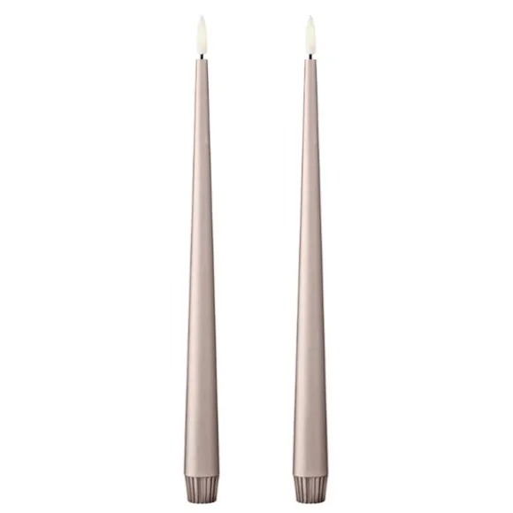 LED Taper Candle - Set of 2