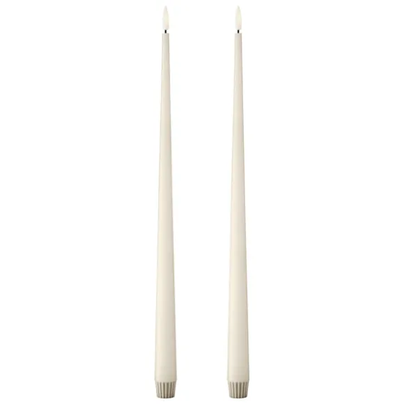 LED Taper Candle - Set of 2