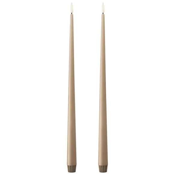 LED Taper Candle - Set of 2
